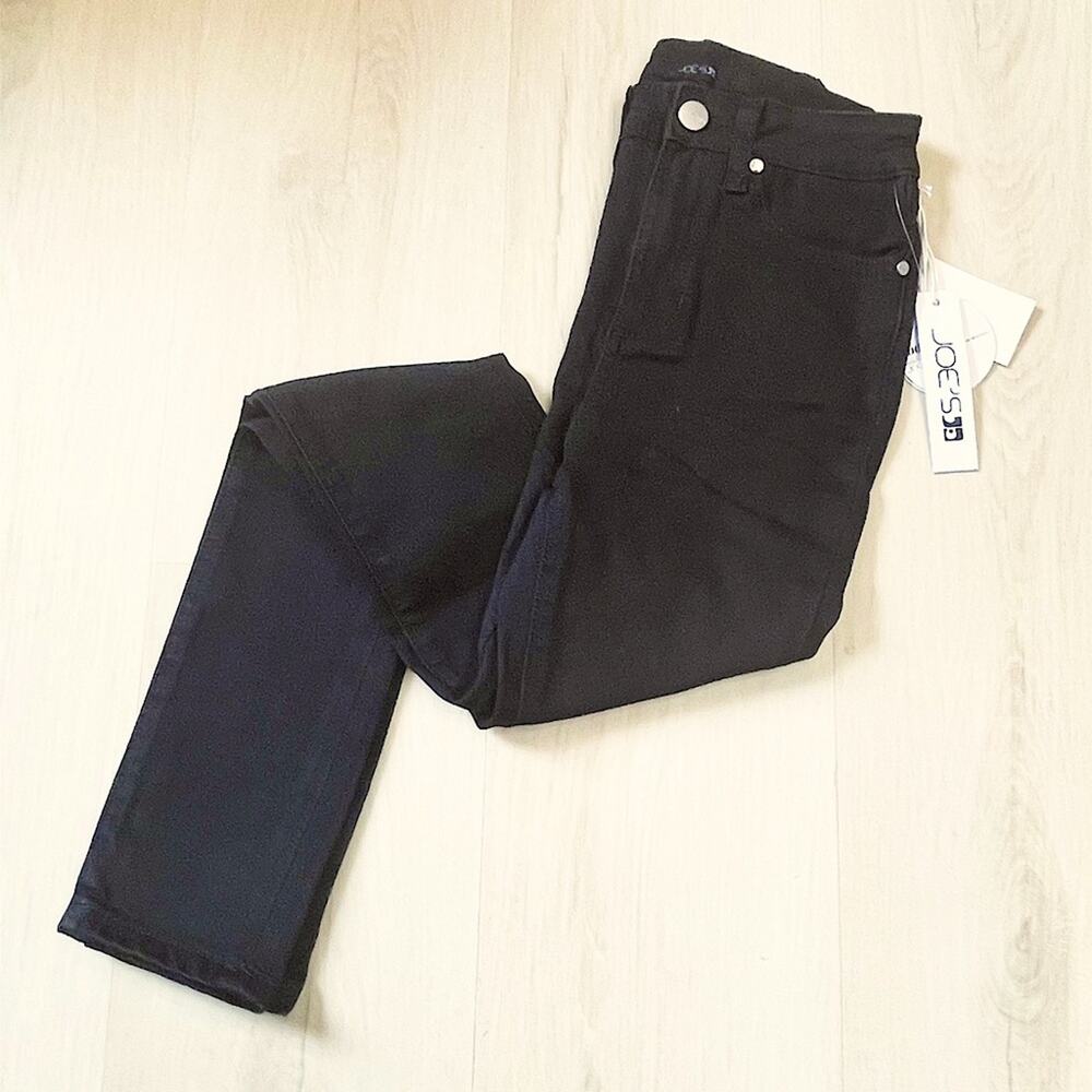 Joes Jeans NEW Charlie High Rise Skinny Ankle Black